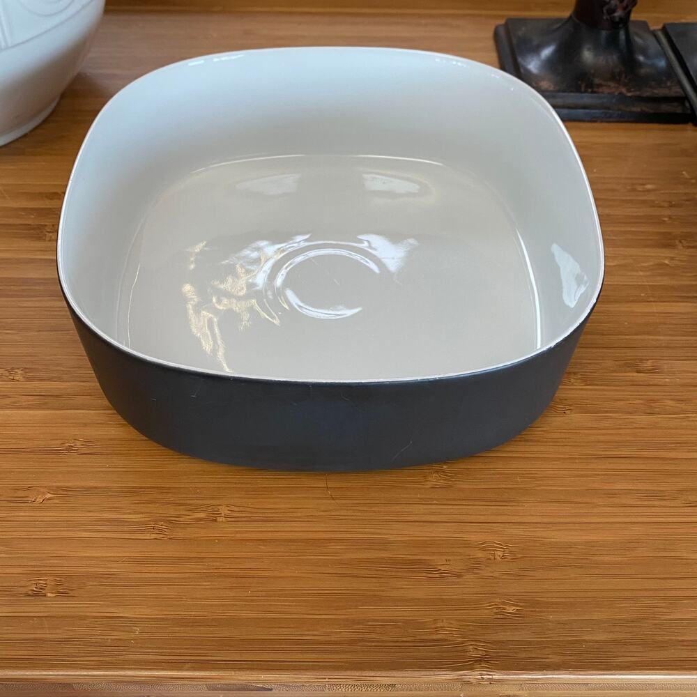 Block Langenthal Transition 8”‎ Square Porcelain Baking Dish Vegetable Bowl